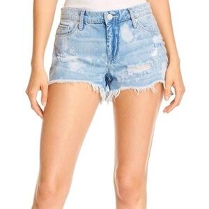 Blank NYC Hiker Mid-Rise Denim Shorts Blue Size 29 EUC